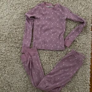 Hanna Anderson pink organic pajamas. EUC. From smoke free, pet free home
